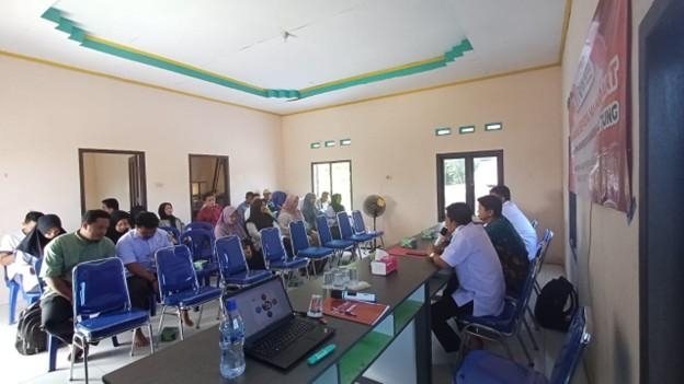 DOSEN FH UBB LAKSANAKAN BINA DESA DENGAN TEMA HAK KEKAYAAN INTELEKTUAL DAN KENAKALAN REMAJA DI DESA DENDANG